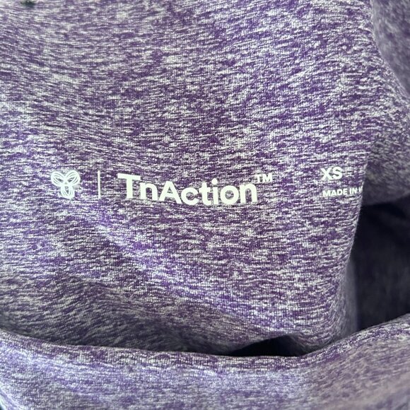 Aritzia TNA Action Cozy Fig Purple Biker Shorts sz XS - Picture 5 of 5